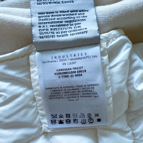 Moncler Padded Zip Up Cardigan - Picture 8 of 10